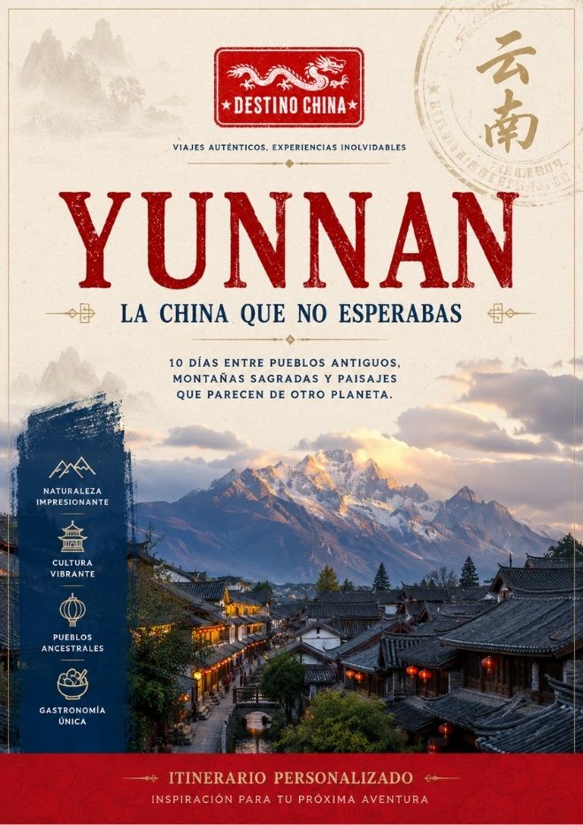 imagen de un itinerario de Yunnan en China